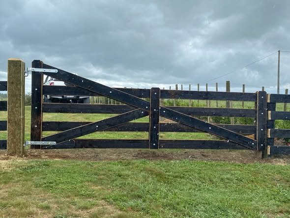Fencing and rural construction work by JD Fencing across the Waikato